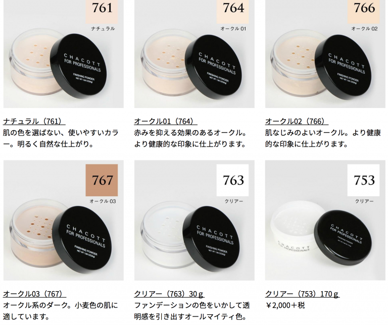 チャコットフィニッシングパウダーの使い方や色選びのコツ！成分と口コミまとめも Beauty Plus Navi